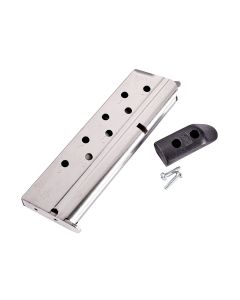 Classic Full Size 1911 9 round 10mm Auto Stainless with Base Pad magazine